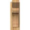 Ekena Millwork Merced Slat Rough Sawn Outlooker, Western Red Cedar, 6"W x 14"D x 18"H OUT06X14X18MRC06RWR - alternate 4